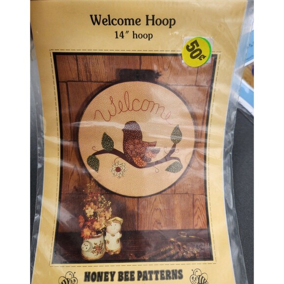 Quilts Sewing Pattern Home Decor Lot Tissue Toppers Potholder Table Runner - Picture 4 of 16